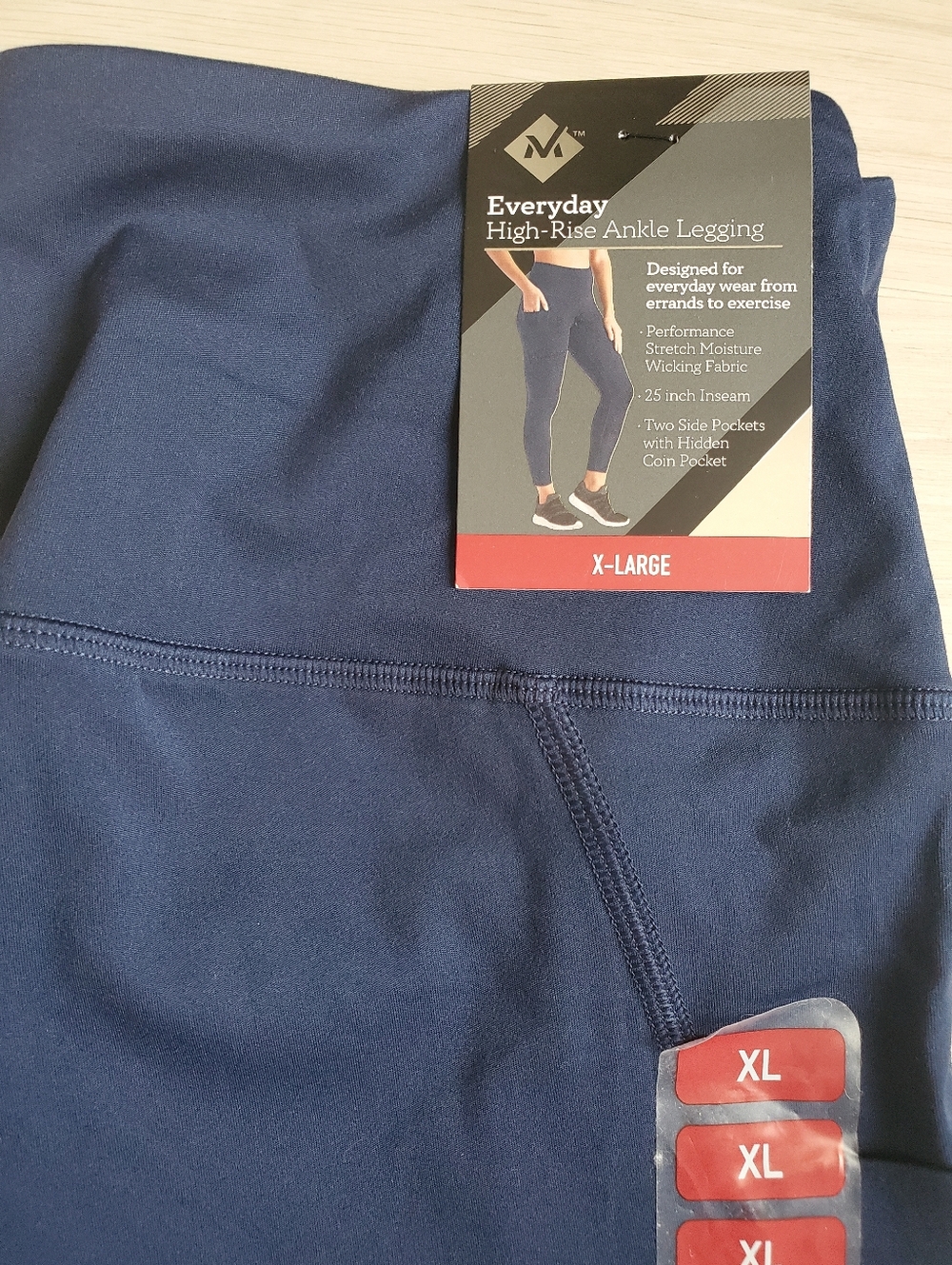 Brand New Dark Navy High-Rise Active Leggings - Picture 6 of 6